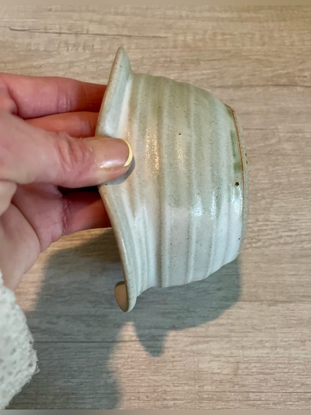 Handcrafted Glazed Pottery Bowl - Picture 5 of 9